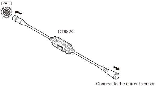 Connecting a CT7000 Series sensor